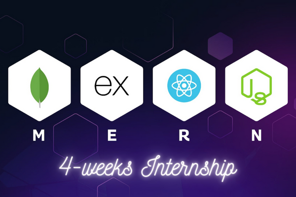 MERN Stack - 4-week Internship